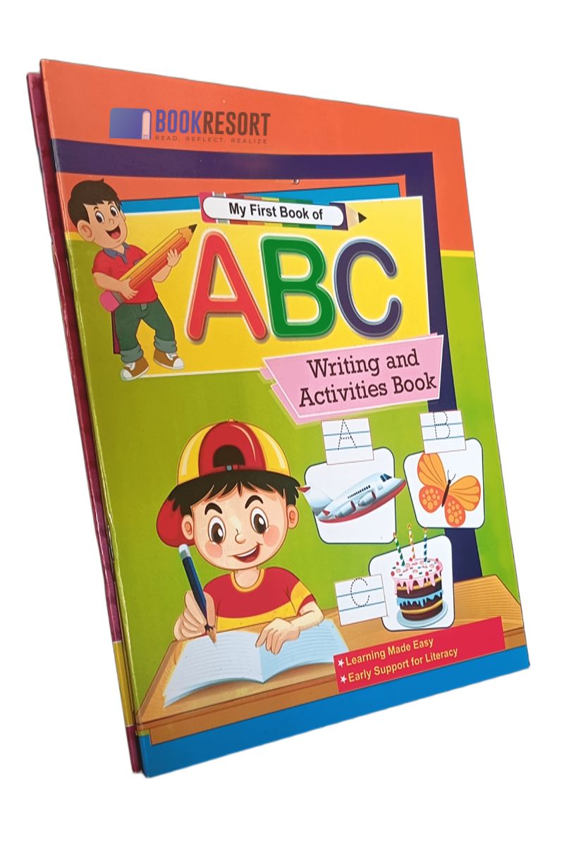 Writing and activity books for kids with exercises for handwriting letter formation and writing practice