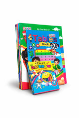 Trace, Color and Learn Books Set by Book Resort – kids learning bundle
