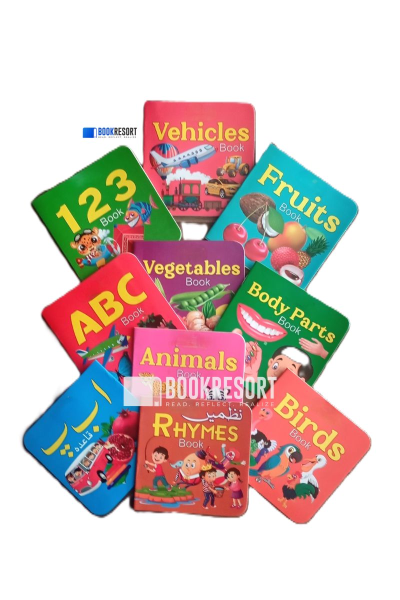 10 preschool books for kids designed to teach letters, numbers, colours and basic concepts
