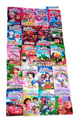 20 coloring books set for kids with popular characters like Batman Spider-Man Doraemon and Barbie
