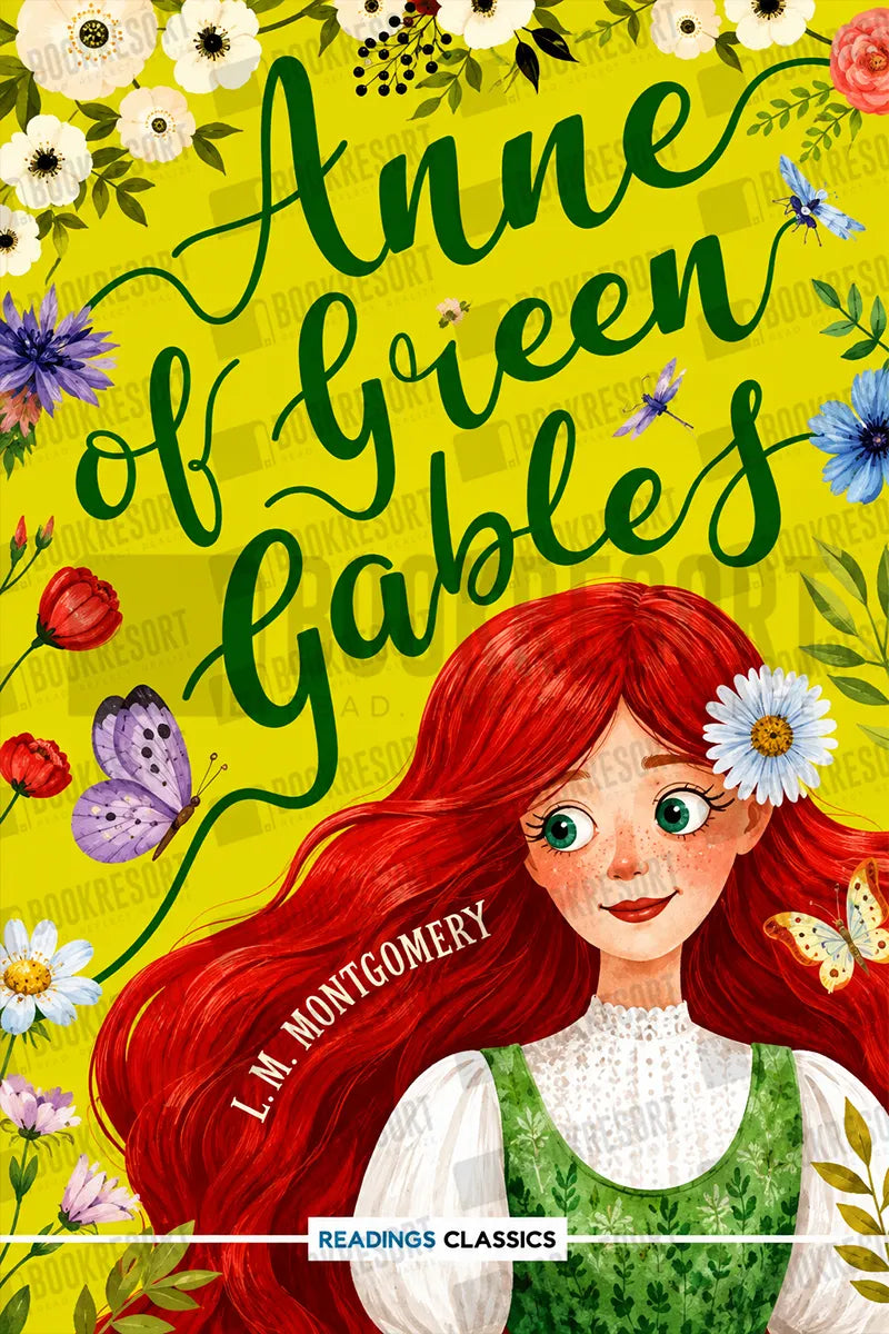 Book cover for 'Anne of Green Gables' by L.M. Montgomery