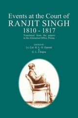 Events At The Court Of The Ranjit Singh 1810-17
