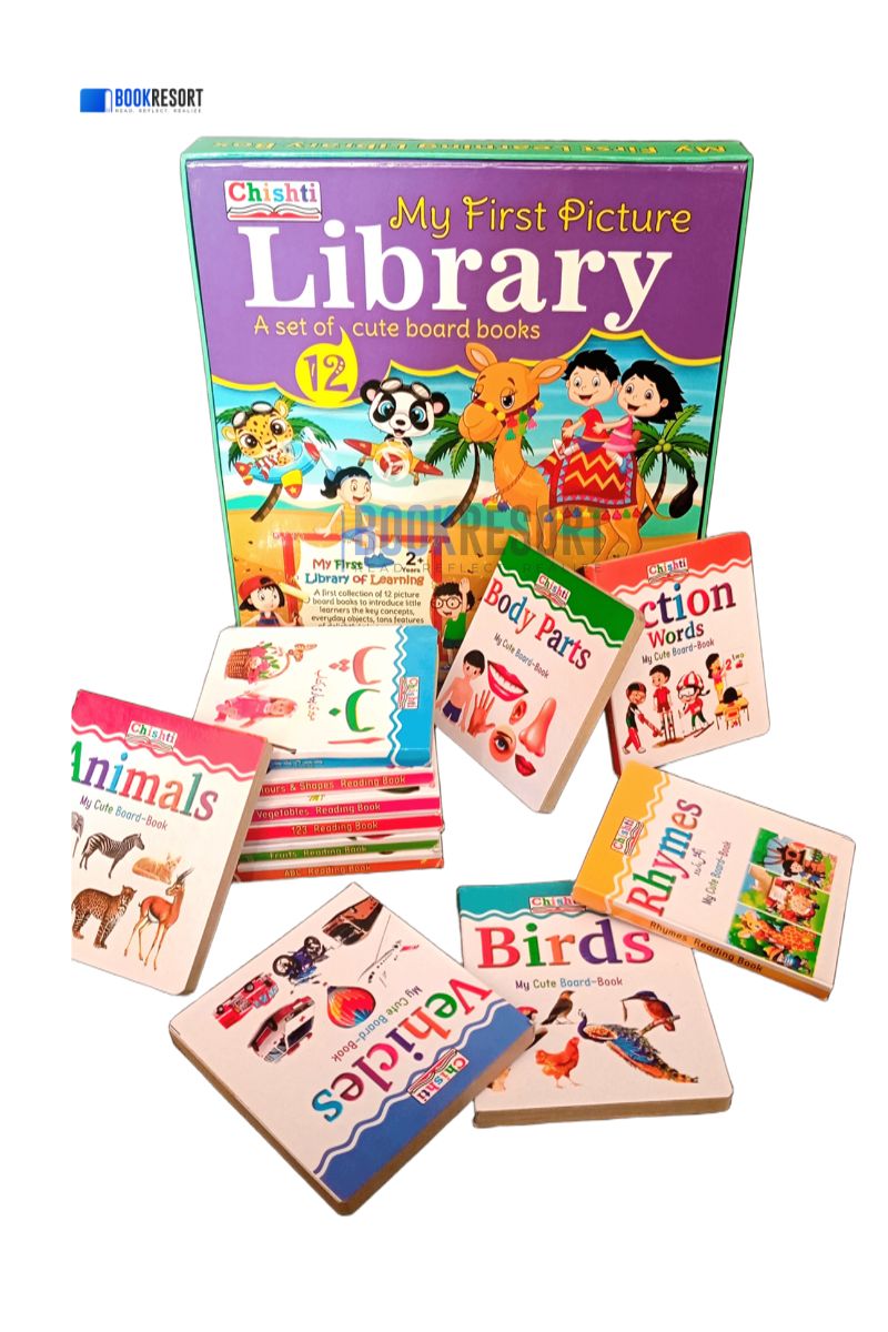 My First Library board books for babies and toddlers with bright illustrations and early learning topics