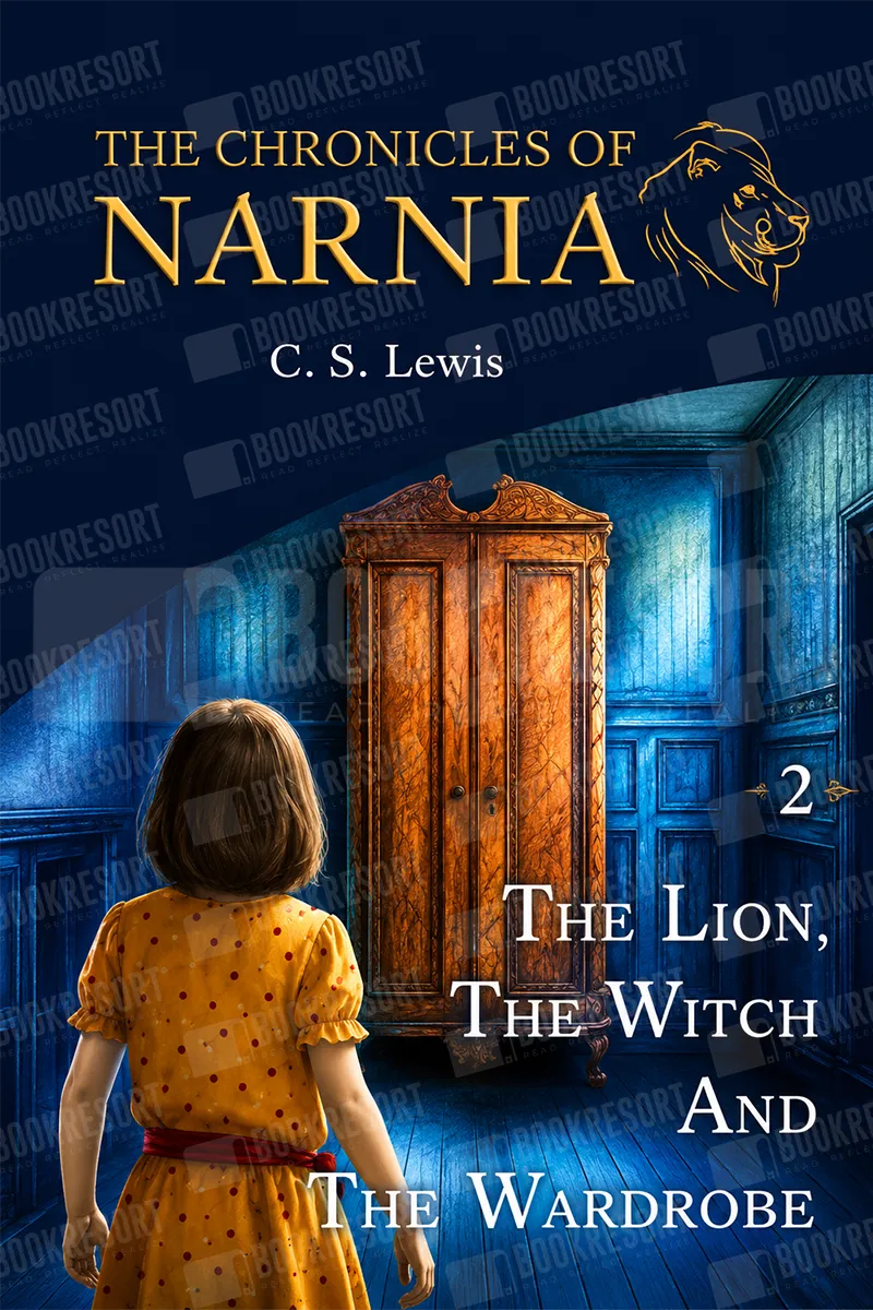 Book cover for 'The Chronicles of Narnia: The Lion, The Witch and The Wardrobe' by C. S.