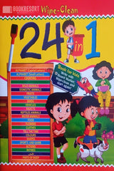 Write and wipe book for kids with reusable activities for letters numbers shapes and early learning